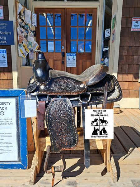 16" Buffalo Saddlery Western Saddle