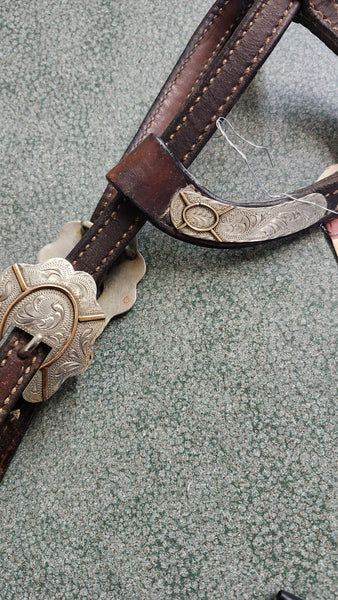 Single Ear Western Show Bridle