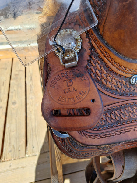 16" Seven D Saddlery Reining Saddle