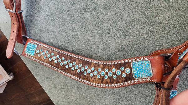 Luans Hide On Western Tack Set