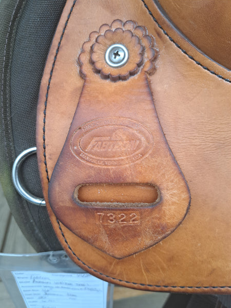 16" Fabtron Arabian Full Quarter Western Trail Saddle
