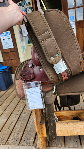 ON TRIAL 17" Fabtron Western Trail Saddle