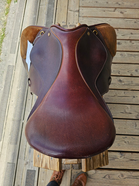 17" Collegiate Art All Purpose English Saddle