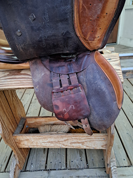 18.5" Pessoa Close Contact Jump Saddle