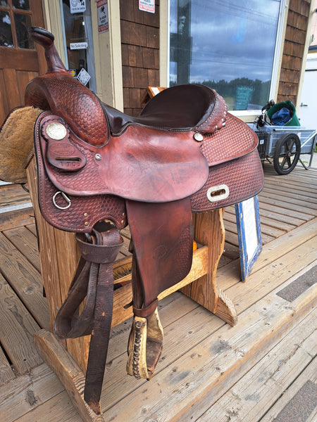 15.5" Billy Cook Reining Saddle