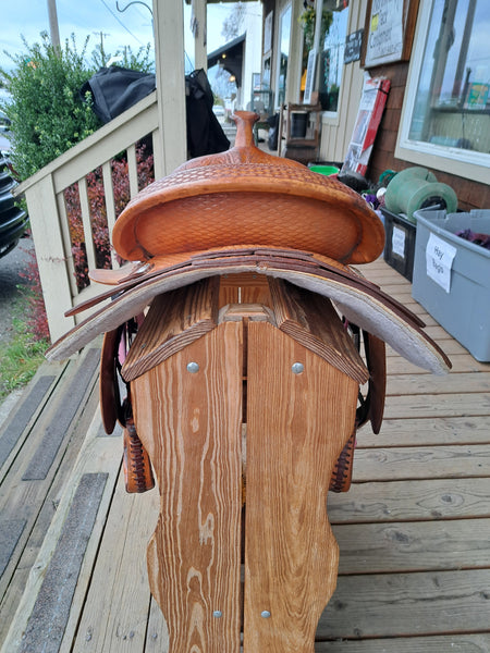 15" Abetta All Around Western Saddle