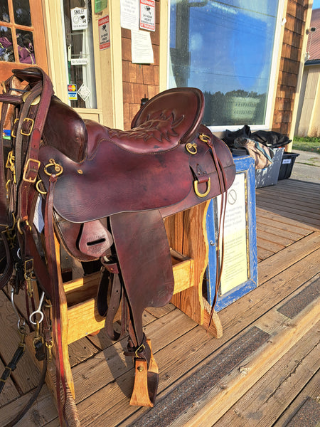 17.5" Tucker Western Trail Saddle