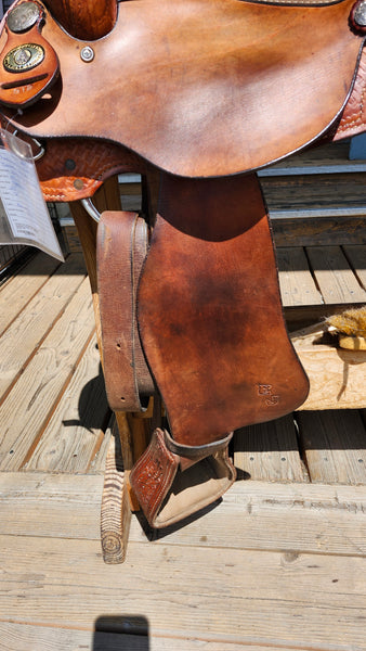 15" American Saddlery Barrel Racing Saddle