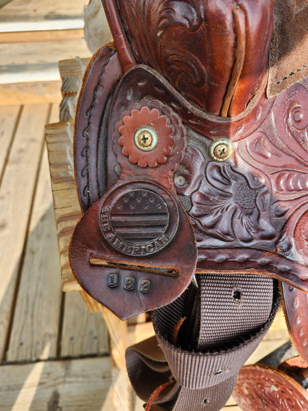 12" The American Happy Trails Western Pony Saddle