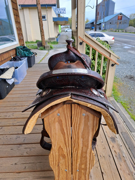 16" Crates Western Equitation Show Saddle