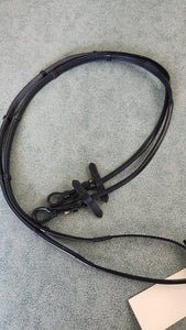 NEW Halter Ego leather snaffle reins COB