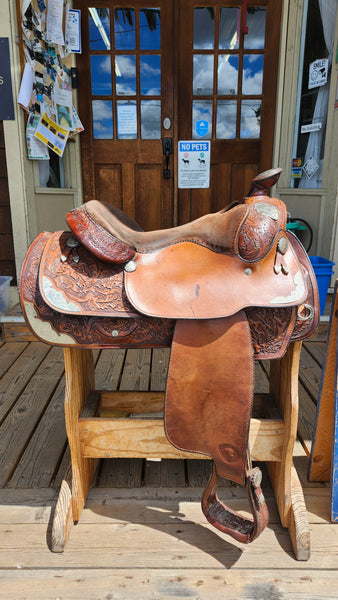 15.5" Hereford Tex-Tan Western Equitation Show Saddle