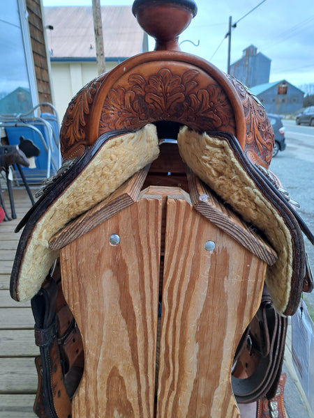 15" Billy Cook Longhorn Western Equitation Show Saddle