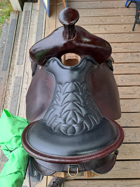 15.5" Tucker Black Mountain Trail Saddle