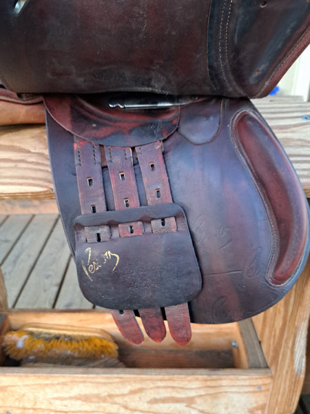 15" Pessoa AMO Junior Jump Saddle