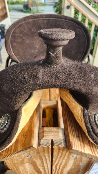 14.5" Master Saddles Selas Barrel Saddle