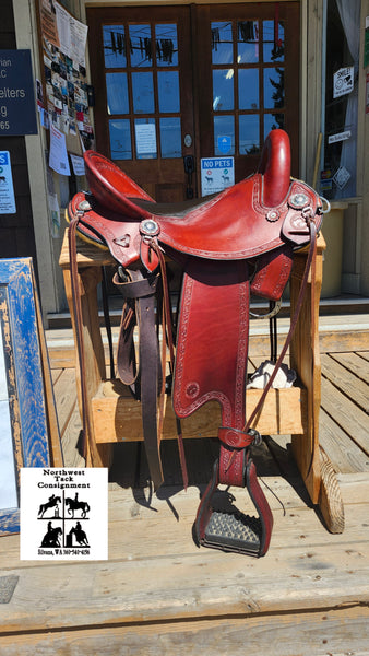 17" Allegany Mountain Saddlery Renegade Endurance Saddle