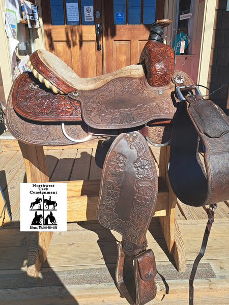 15.5" Masters All Around Roping Saddle