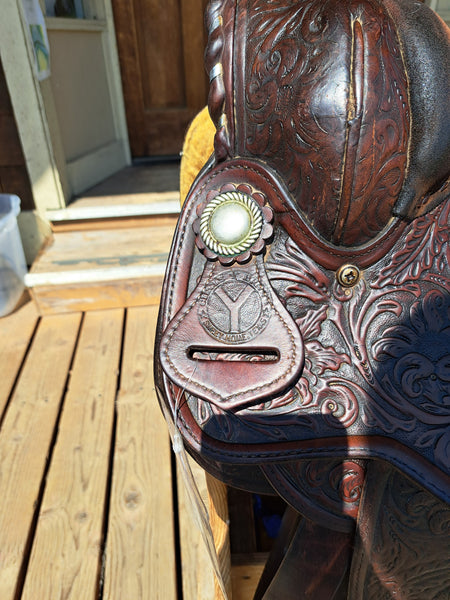15" Circle Y Western Equitation Show Saddle