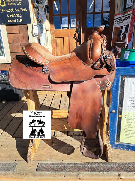 16" Champion Turf Western EQ Saddle