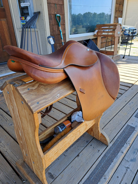 16.5" Amerigo Cervia Jump Saddle