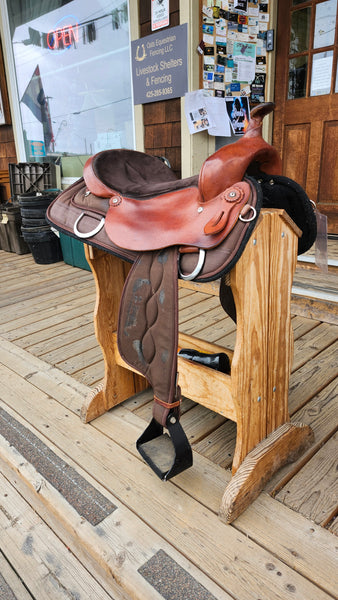 17" Reinsman Cordura Western Saddle