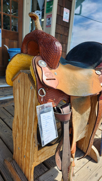 16" SRS Barrel Racing Saddle