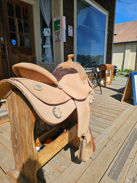 16" RS Saddlery Roughout Training Saddle