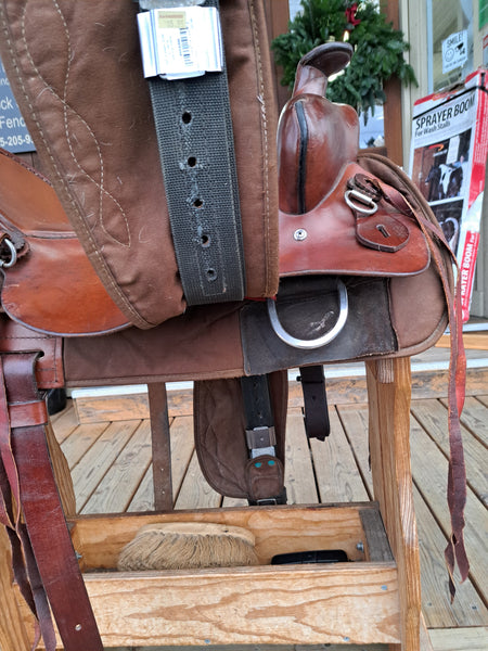 ON TRIAL 17" Circle Y Cordura Park & Trail Western Saddle