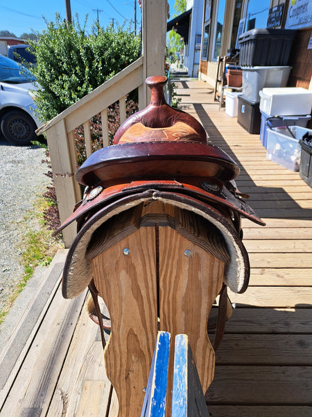 15.5" Simco Roping Saddle
