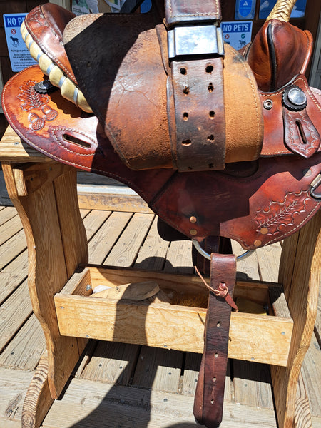 15" Billy Shaw Barrel Saddle