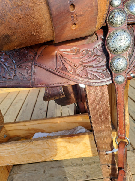 15" Vintage Billy Royal Equitation Saddle