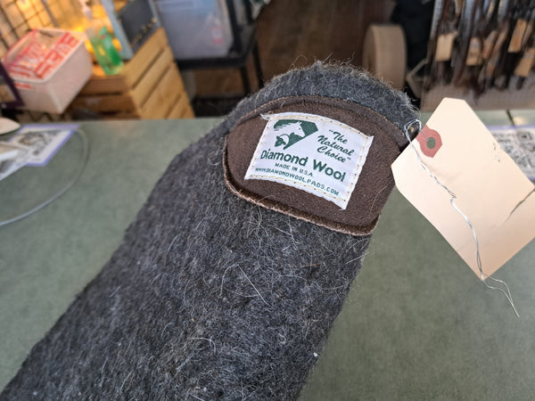 Diamond Wool Round Pad
