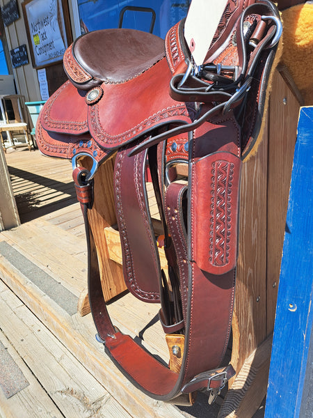16" Mark Corcoran Custom Wester Dressage Saddle
