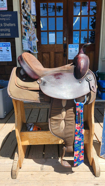 15" Amtech Western Trail Saddle