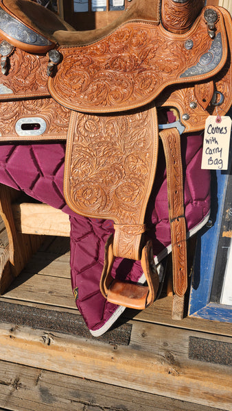16" Broken Horn Saddlery Western Equitation Show Saddle