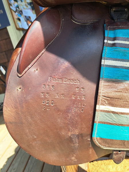18" Voltaire Palm Beach Jumping Saddle