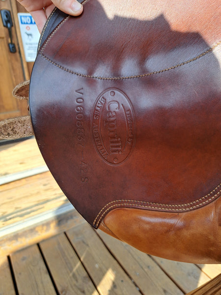 16.5" Bates Caprilli Close Contact Jump Saddle