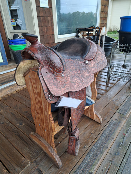 15" Billy Cook Western Equitation Show Saddle