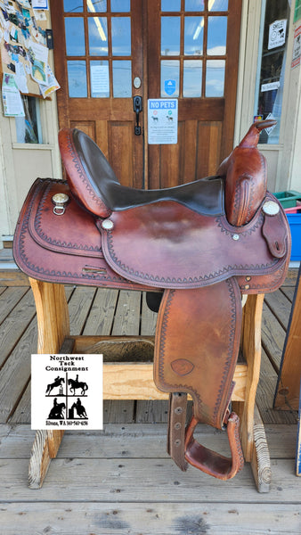 ON TRIAL 16" Tex Tan Tex-Flex Western Trail Saddle