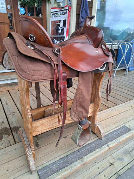 ON TRIAL 17" Circle Y Cordura Park & Trail Western Saddle