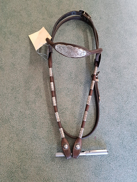 Victor Sterling Silver Headstall