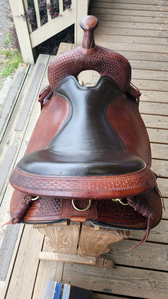 17-18" Big Horn Walking Horse Western Trail Saddle