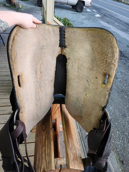 16" Big Horn Draft Horse Western Saddle