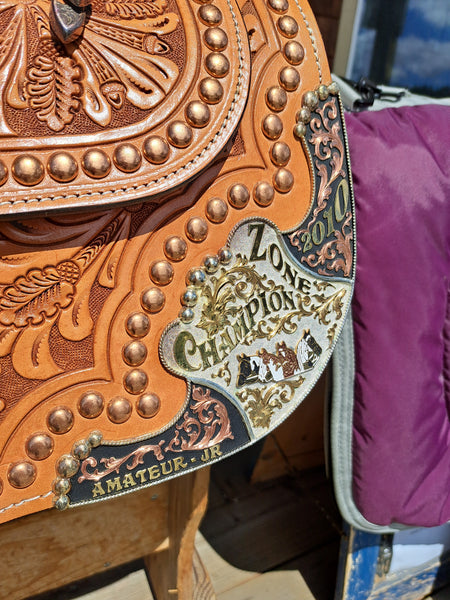 16" Dale Chavez Western Equitation Show Saddle
