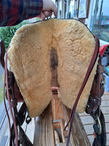 15.5" Fred Hook Trail Saddle