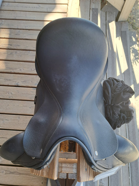 17.5" Custom Saddlery Advantage R Monoflap Dressage Saddle
