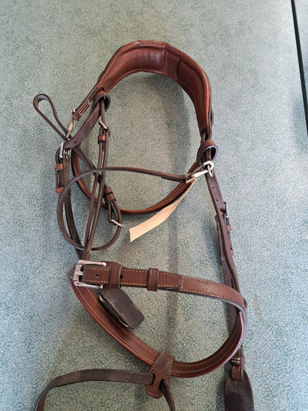 CWD French Noseband Training Bridle - FULL