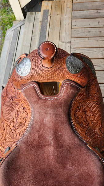 14" Tough 1 Youth Challenger Western Equitation Show Saddle