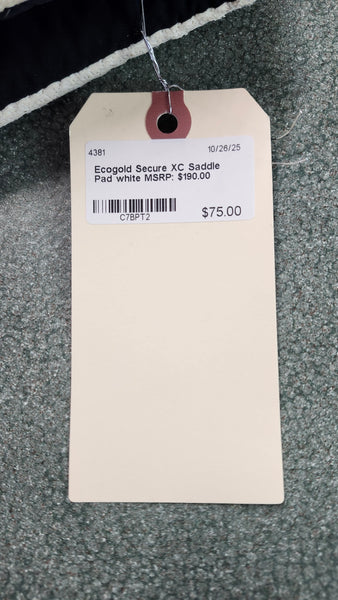 Ecogold Secure XC Saddle Pad